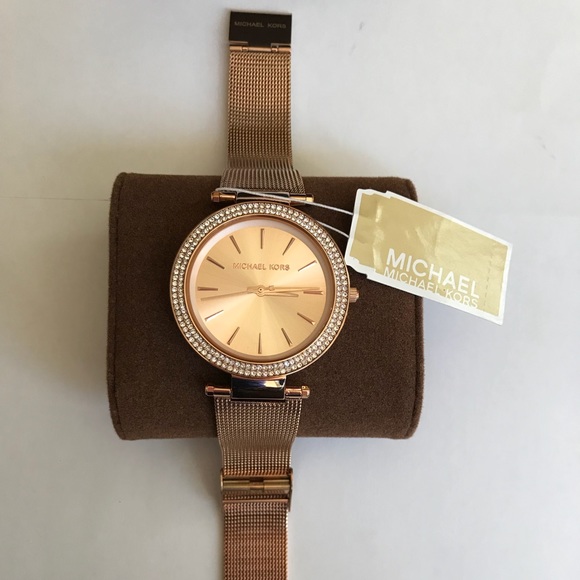 Michael Kors Mk3369 Womens Rose Gold 